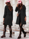 Дамско елегантно палто K61523 черен 