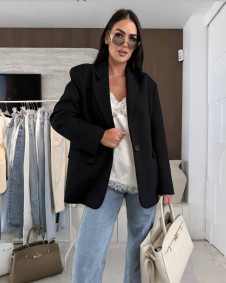 Дамско спортно-елегантно сако E5298 black