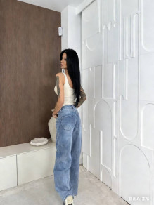 Дамски изчистен потник E3026 white