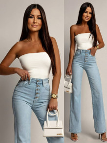 Дамско едноцветно бюстие S76559 white