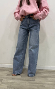 Дамски дънки с ефектен джоб ST191 