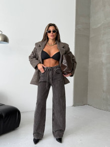 Дамски свободни дънки SQ1469-3