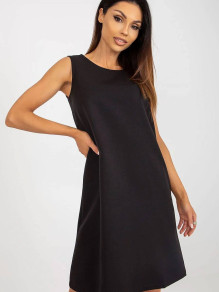Дамска свободна рокля K7181 черен 