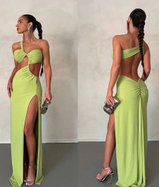 Дамска атрактивна рокля 241224 светло зелен 