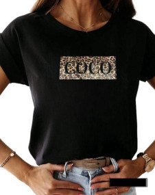 Дамска тениска coco P5667 черен 
