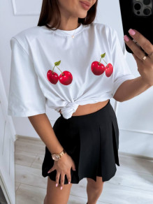 Дамска тениска Cherry P5686 бял