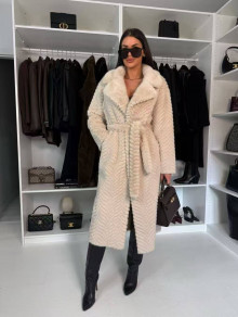 Дамско палто Soft Luxe K2531 бежов 