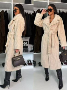 Дамско палто Soft Luxe K2531 бежов 