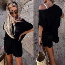 Дамски сет плетиво K3689 черен