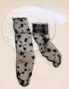 Дамски чорапи звезди SH3697