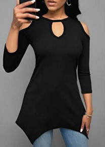 Дамска  свободна блуза Z3382 черен